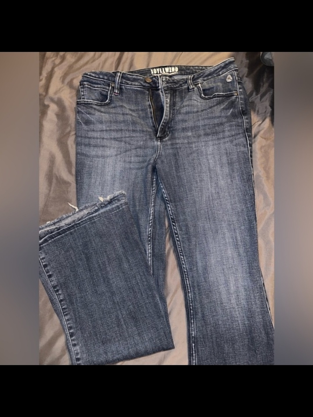 Idyllwind Women’s Boot Cut Jeans in Dark Blue Wash